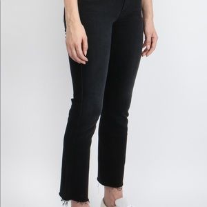 Mother-The Rascal Frayed Step Hem Ankle Slim Jeans NWT